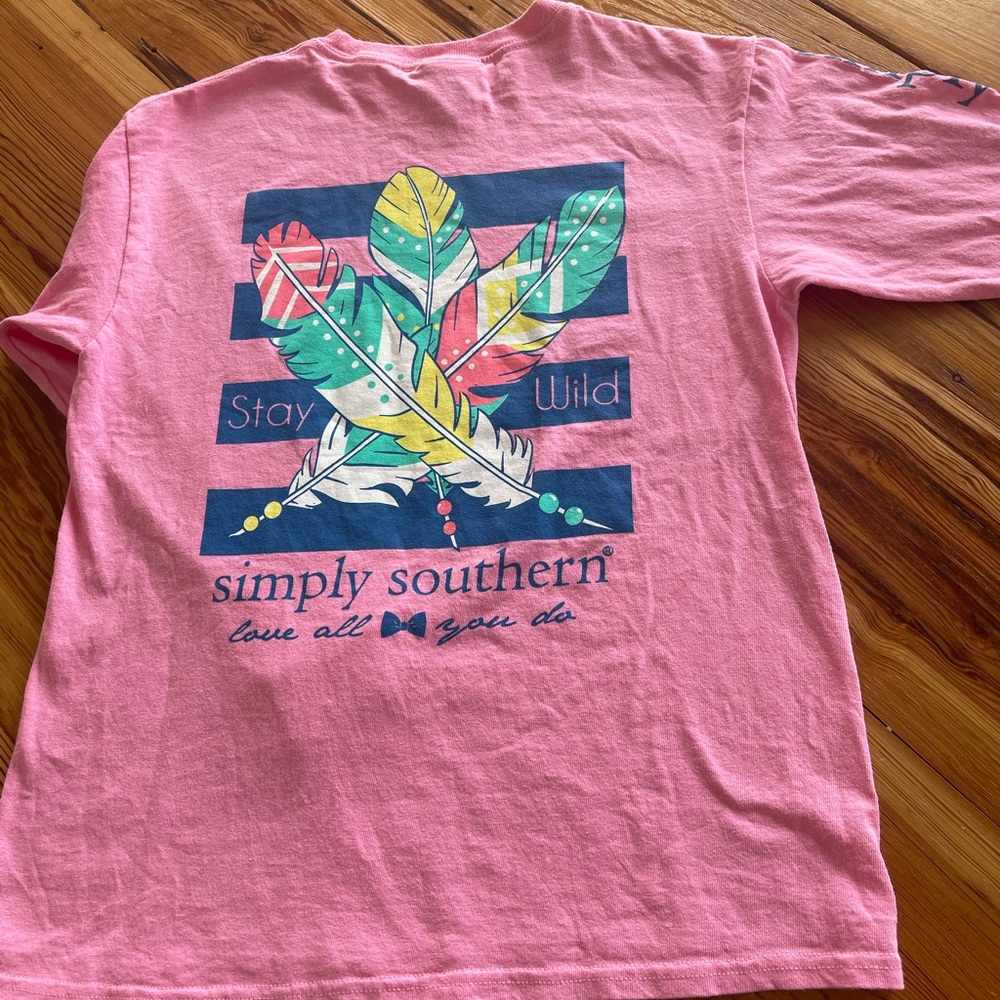Simply Southern girls long sleeve tee shirt